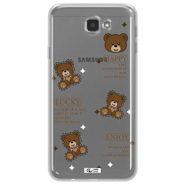 A Collection Of Teddy Bears Samsung J7 Prim Clear Tpu Case