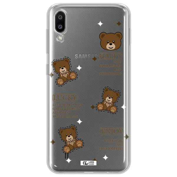 A Collection Of Teddy Bears Samsung M10 Clear Tpu Case