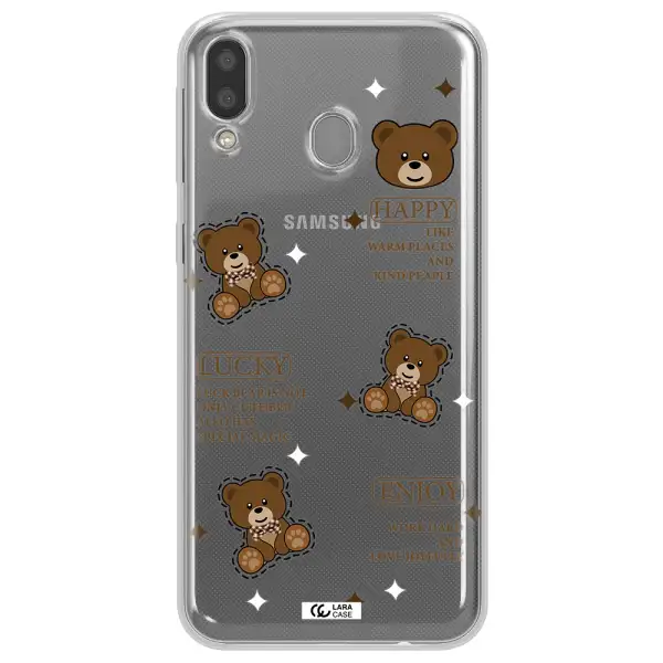 A Collection Of Teddy Bears Samsung M20 Clear Tpu Case