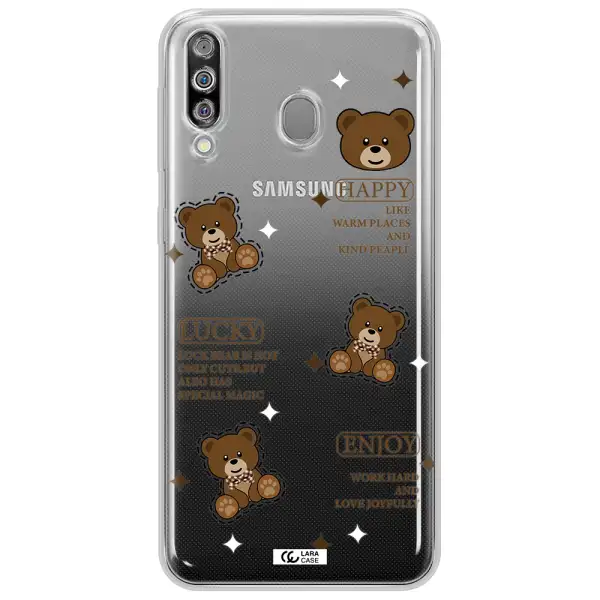 A Collection Of Teddy Bears Samsung M30 Clear Tpu Case