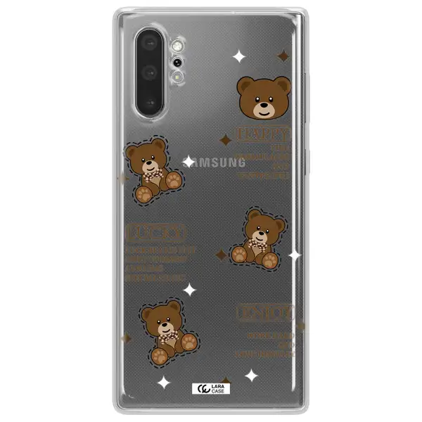 A Collection Of Teddy Bears Samsung Note 10 Plus Clear Tpu Case