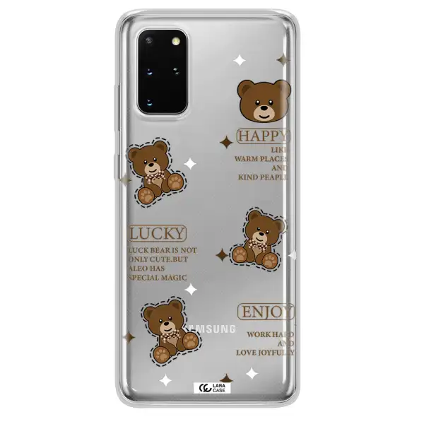 A Collection Of Teddy Bears Samsung S 20 Plus Clear Tpu Case