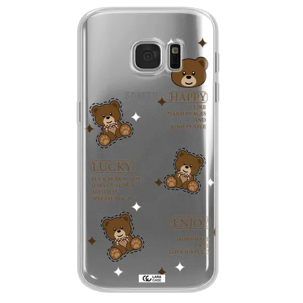 A Collection Of Teddy Bears Samsung S 7 Clear Tpu Case