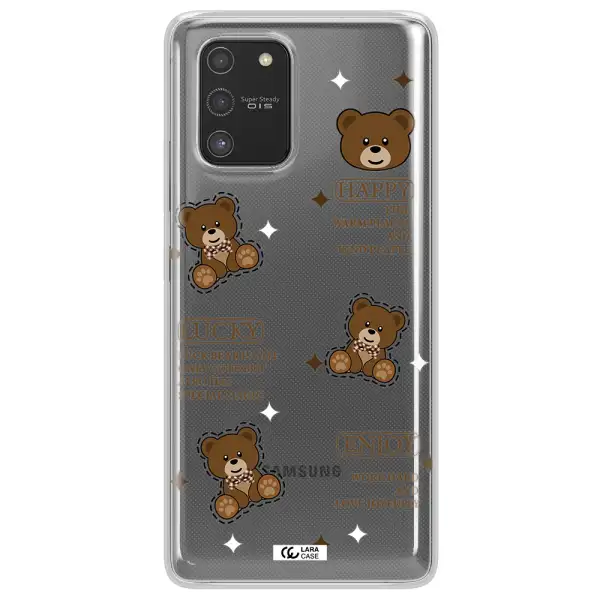 A Collection Of Teddy Bears Samsung S10 Lite Clear Tpu Case