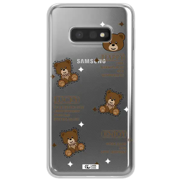 A Collection Of Teddy Bears Samsung S10E Clear Tpu Case