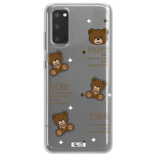 A Collection Of Teddy Bears Samsung S20 Clear Tpu Case