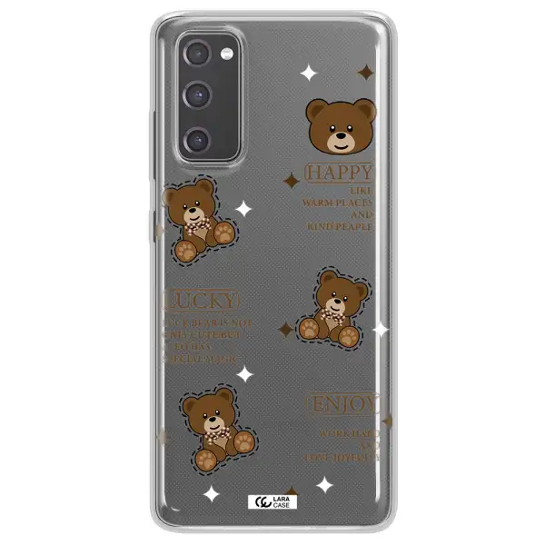 A Collection Of Teddy Bears Samsung S20 Fe Clear Tpu Case
