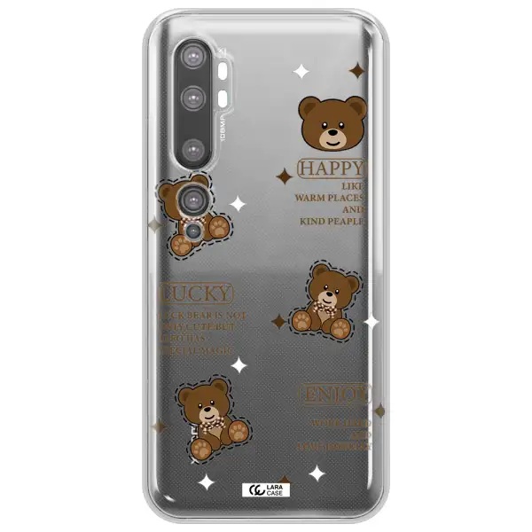 A Collection Of Teddy Bears Xiaomi Mi Note 10 Clear Tpu Case