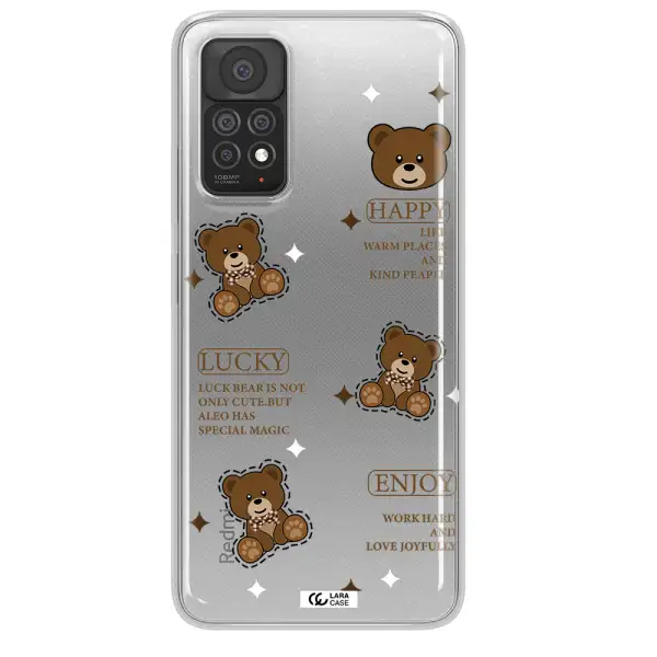 A Collection Of Teddy Bears Xiaomi Note 11 Pro Clear Tpu Case