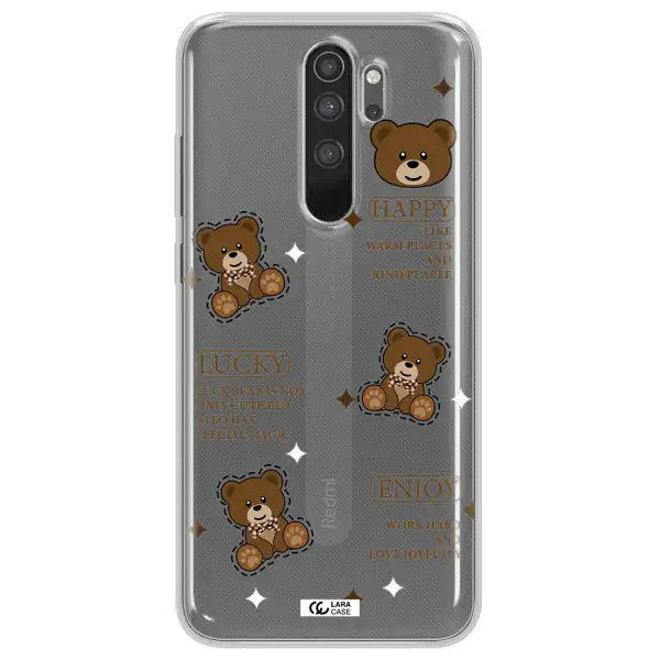 A Collection Of Teddy Bears Xiaomi Note 8 Pro Clear Tpu Case