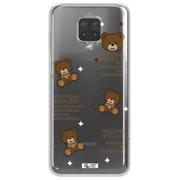 A Collection Of Teddy Bears Xiaomi Note 9 Pro Clear Tpu Case