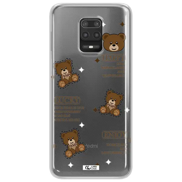A Collection Of Teddy Bears Xiaomi Note 9S Clear Tpu Case