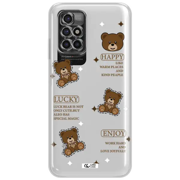 A Collection Of Teddy Bears Xiaomi Redmi 10 Clear Tpu Case