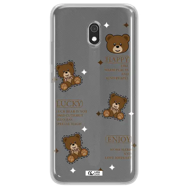 A Collection Of Teddy Bears Xiaomi Redmi 8A Clear Tpu Case