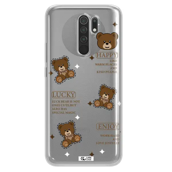 A Collection Of Teddy Bears Xiaomi Redmi 9 Clear Tpu Case