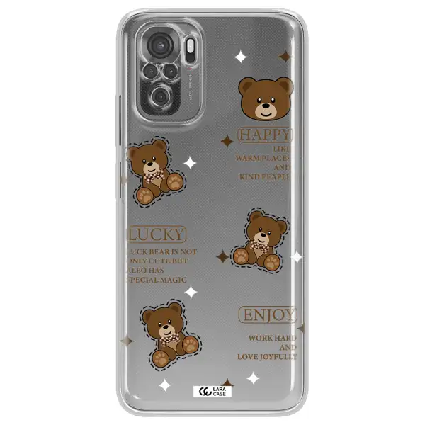 A Collection Of Teddy Bears Xiaomi Redmi Note 10S Clear Tpu Case