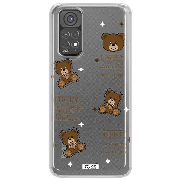 A Collection Of Teddy Bears Xiaomi Redmi Note 11 Clear Tpu Case