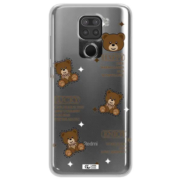 A Collection Of Teddy Bears Xiaomi Redmi Note 9 Clear Tpu Case
