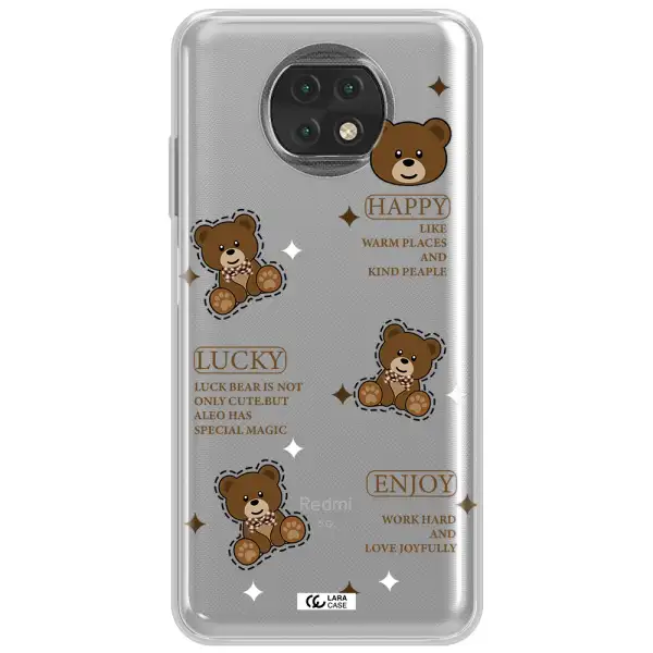 A Collection Of Teddy Bears Xiaomi Redmi Note 9T Clear Tpu Case