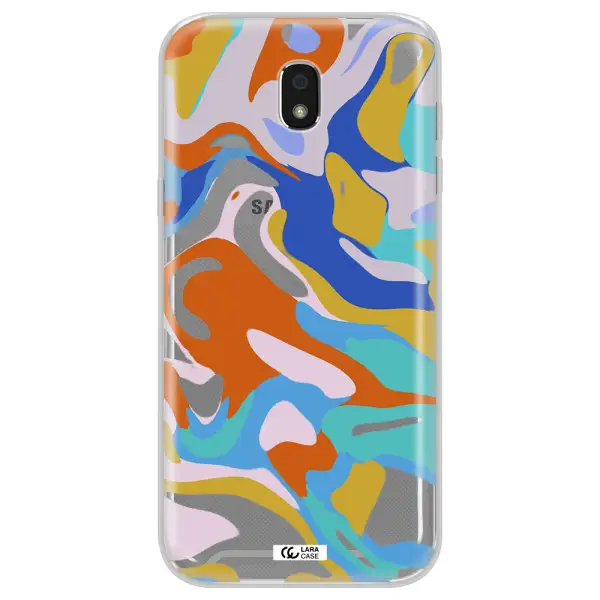 A Colorful Background With Different Colors Samsung J5 2017 Clear Tpu Case