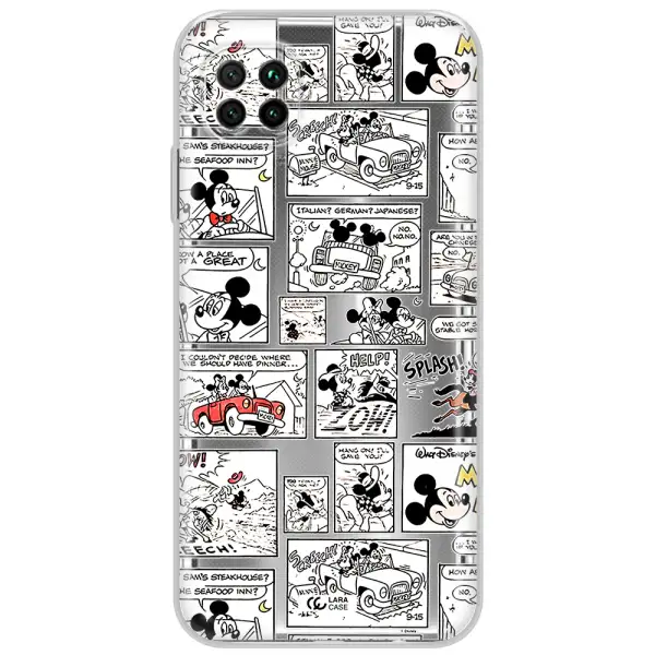 Mickey Mouse Comic Strip Huawei Nova 7I Clear Tpu Case