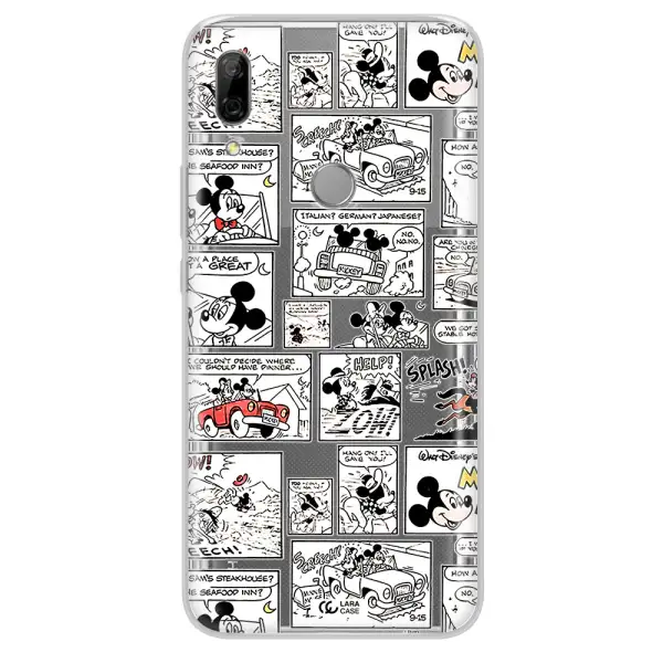 Mickey Mouse Comic Strip Huawei P Smart Z Clear Tpu Case