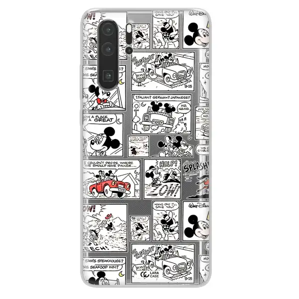 Mickey Mouse Comic Strip Huawei P30 Pro Clear Tpu Case