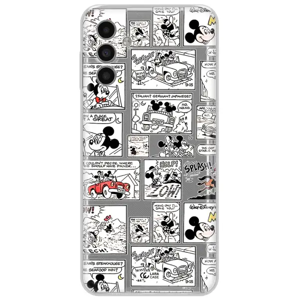 Mickey Mouse Comic Strip Samsung A13 5G Clear Tpu Case