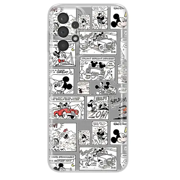 Mickey Mouse Comic Strip Samsung A23 5G Clear Tpu Case