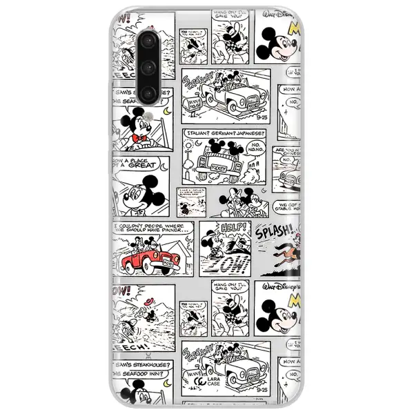 Mickey Mouse Comic Strip Xiaomi Mi 9 Lite Clear Tpu Case