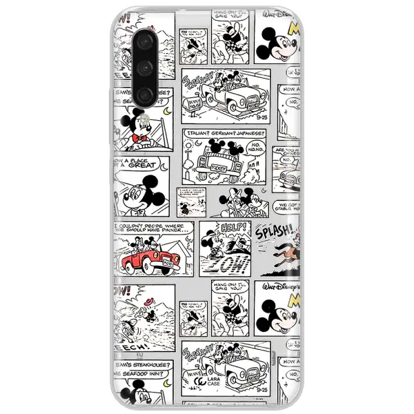 Mickey Mouse Comic Strip Xiaomi Mi A3 Clear Tpu Case