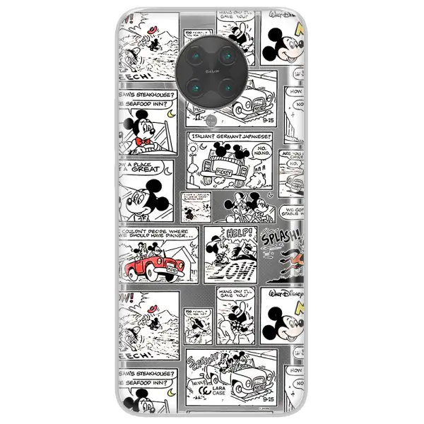 Mickey Mouse Comic Strip Xiaomi Poco F2 Pro Clear Tpu Case