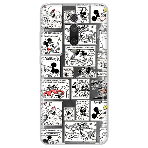 Mickey Mouse Comic Strip Xiaomi Redmi K20 Clear Tpu Case