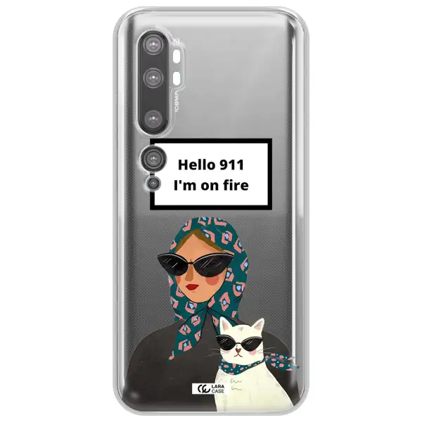 911 Xiaomi Mi Note 10 Clear Tpu Case