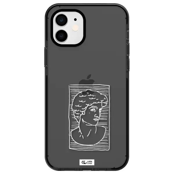 David Apple iPhone 11 impact Smoke Black Case