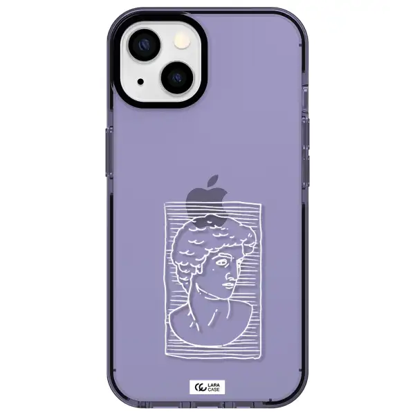 David Apple iPhone 13 impact Lilac Case