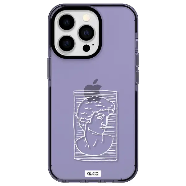 David Apple iPhone 13 Pro impact Lilac Case