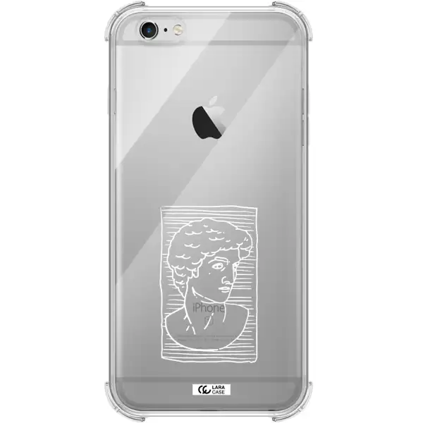 David Apple iPhone 6 plus Clear PC Case