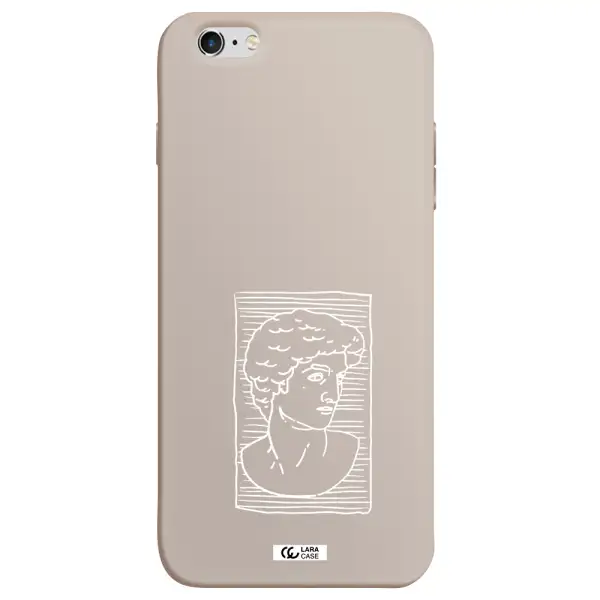 David Apple iPhone 6 plus Silicone Stone Case