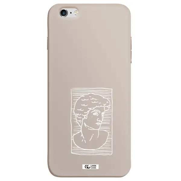 David Apple iPhone 6S Silicone Stone Case