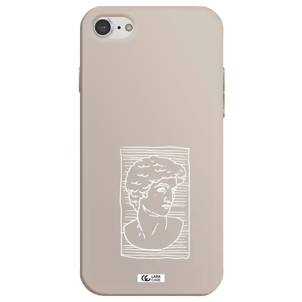 David Apple iPhone 7 Silicone Stone Case