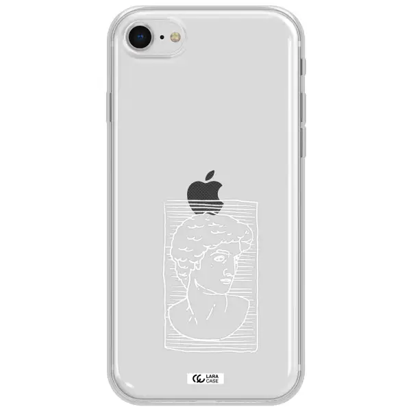 David Apple Iphone Se 2020 Clear Tpu Case