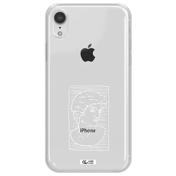 David Apple iPhone XR Clear TPU Case