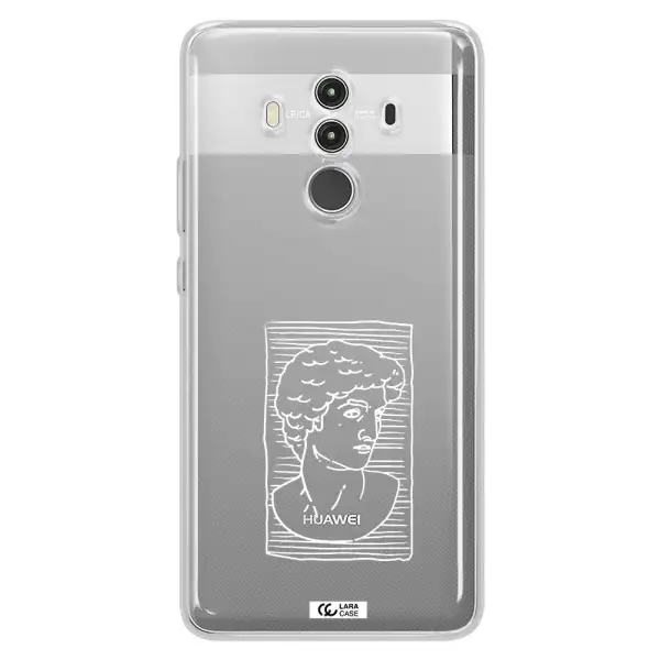 David Huawei Mate 10 Clear TPU Case