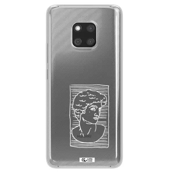 David Huawei Mate 20 Pro Clear TPU Case