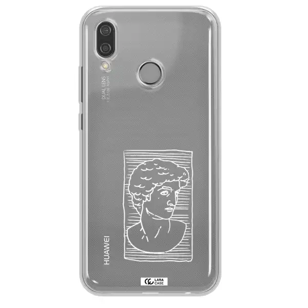 David Huawei P20 Lite Clear TPU Case
