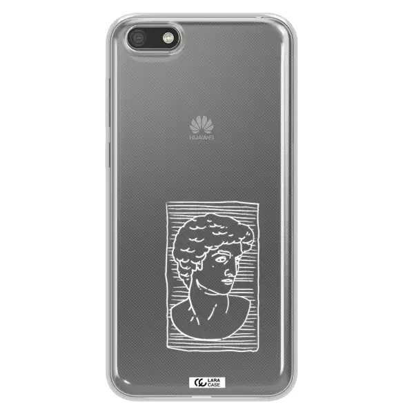 David Huawei Y5 2018 Clear TPU Case