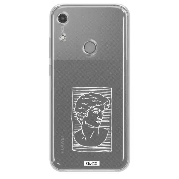 David Huawei Y6S Clear TPU Case