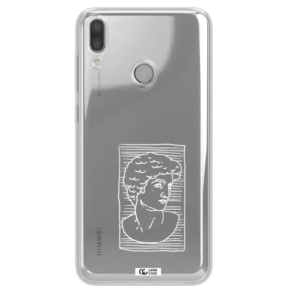 David Huawei Y9 2019 Clear TPU Case