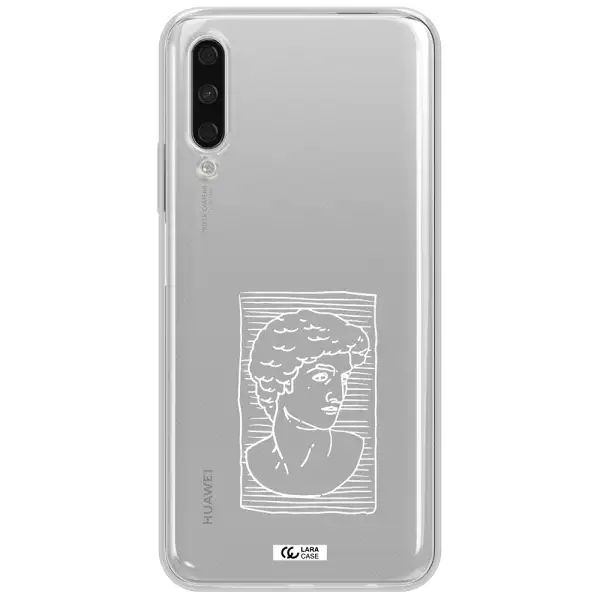 David Huawei Y9S Clear Tpu Case
